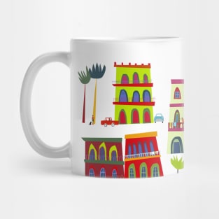 Havana Cuba Cityscape Art Mug